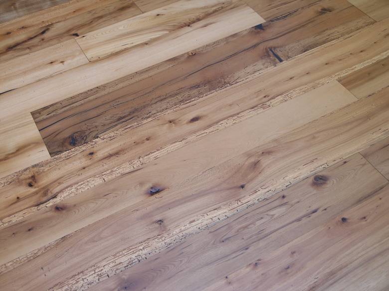 Trailblazer Mixed Hardwood Flooring Close Up